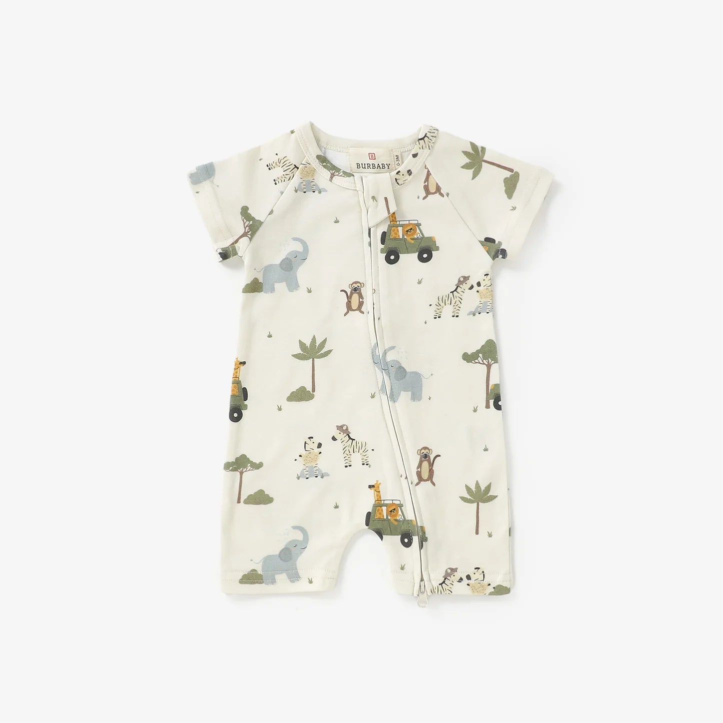 Safari Adventure Zip Romper