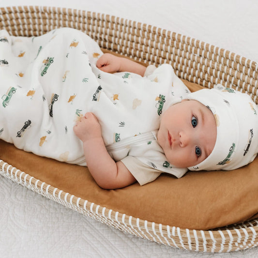 Newborn Bamboo Sleep Bag - Prairies