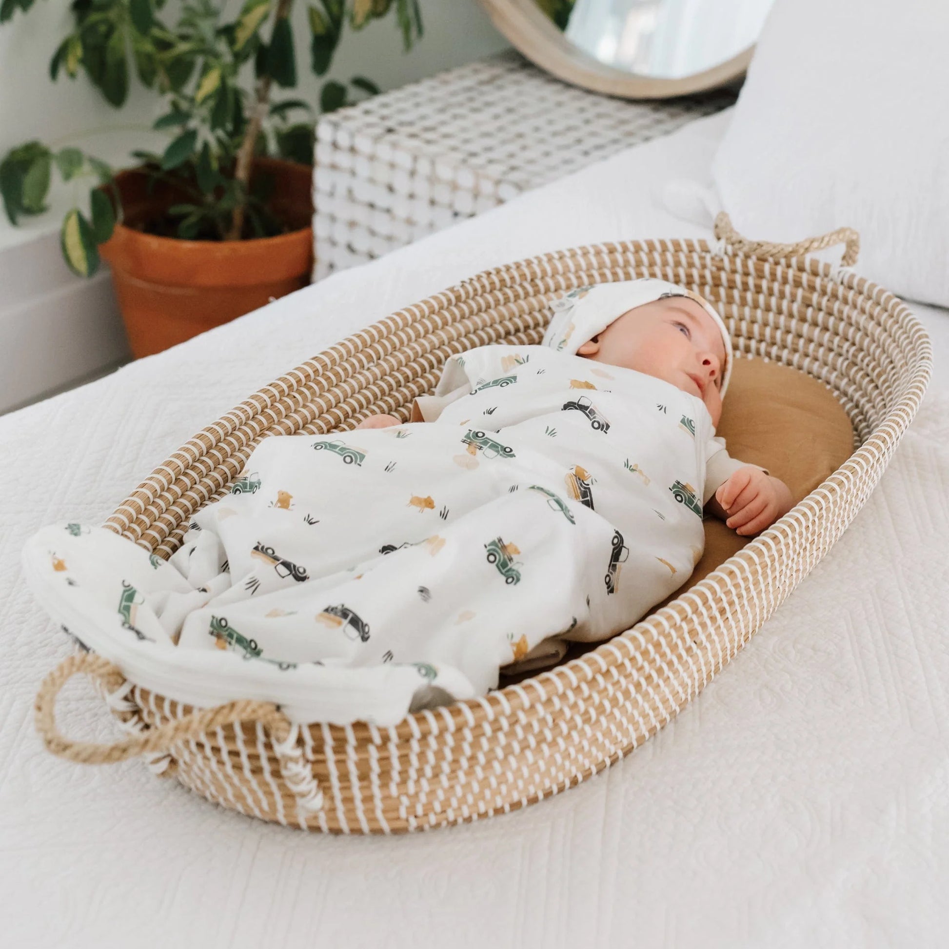 Bamboo Newborn Sleep Bag - Prairies Bamboo Newborn Sleep Bag - Prairies