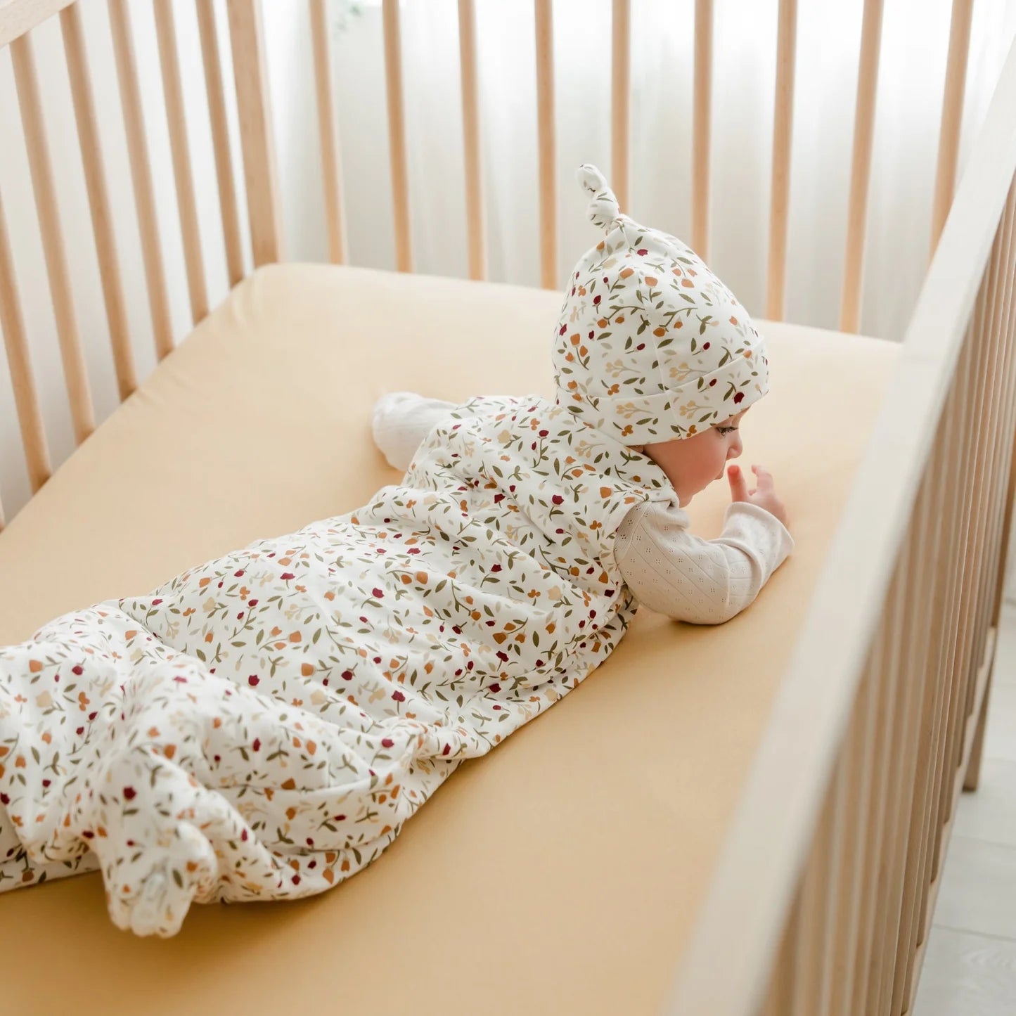 Bamboo Sleep Bag - Autumn Floral