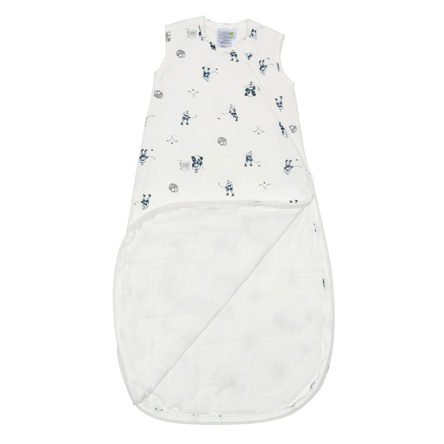 Quilted Bamboo Sleep Bag - Hockey