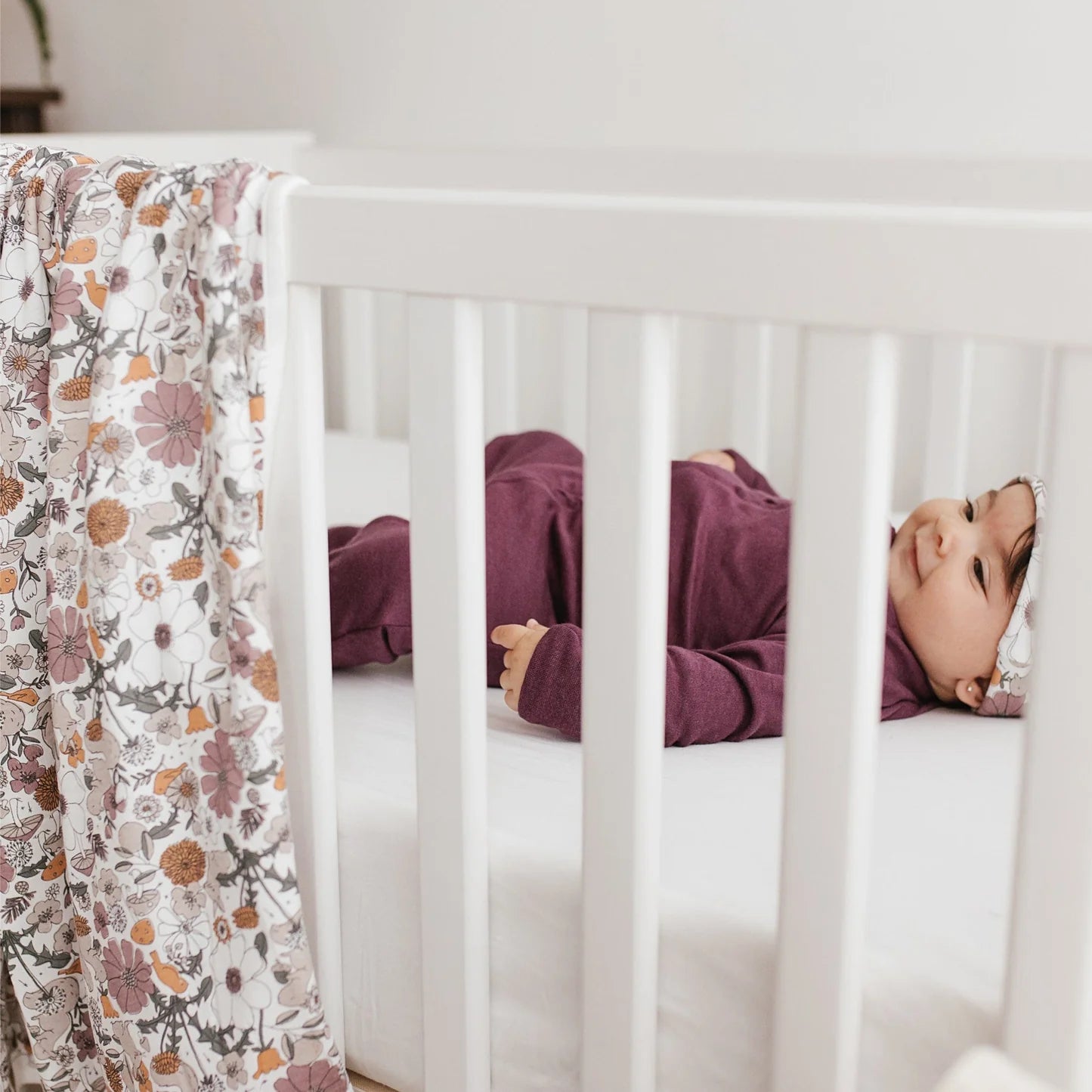 Preemie Footed Sleeper - Plum