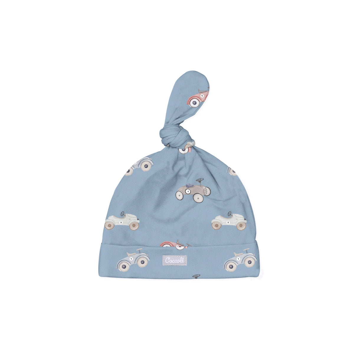 Vintage Car Knotted Beanie
