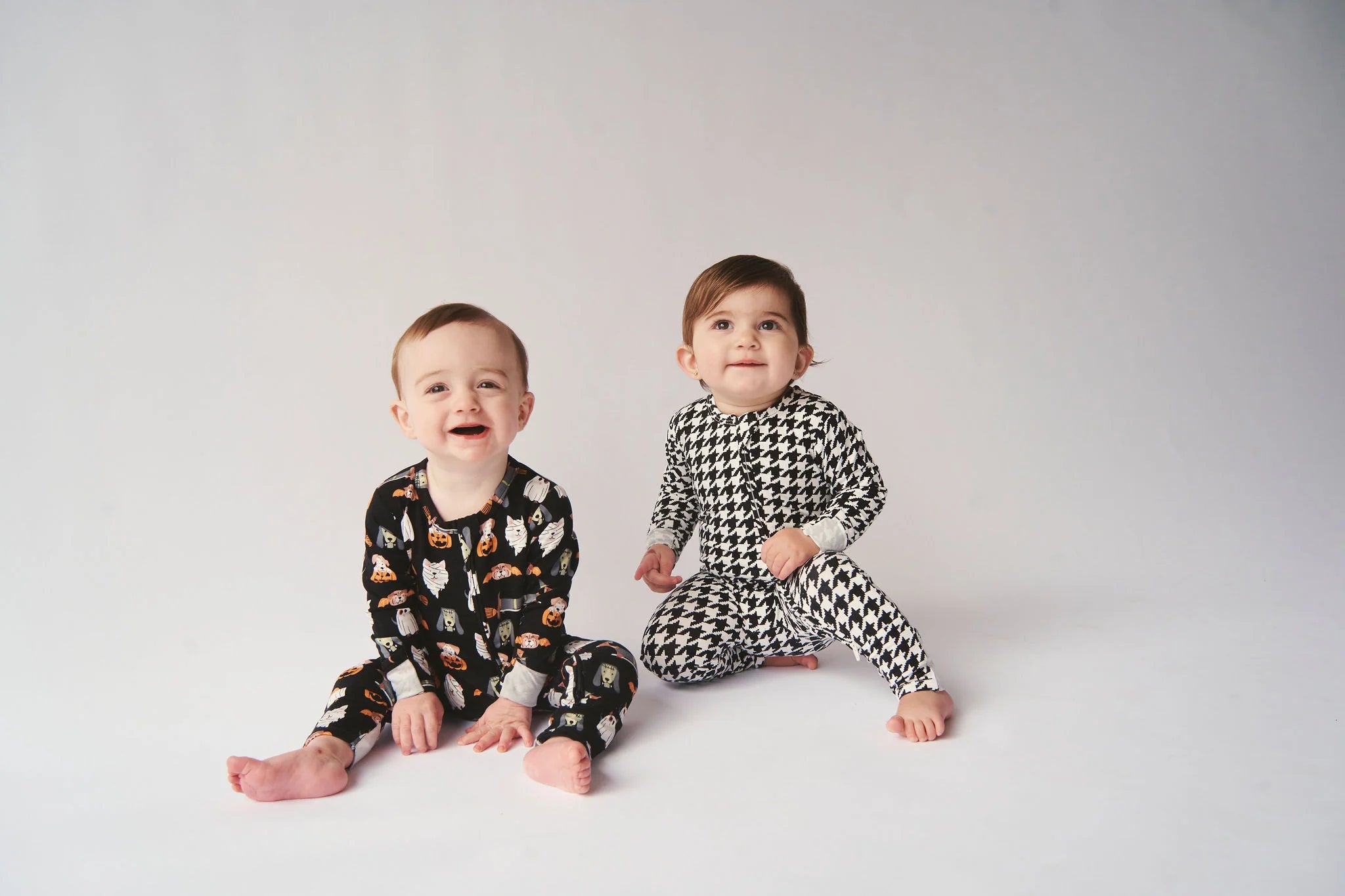 Houndstooth Bamboo Sleeper