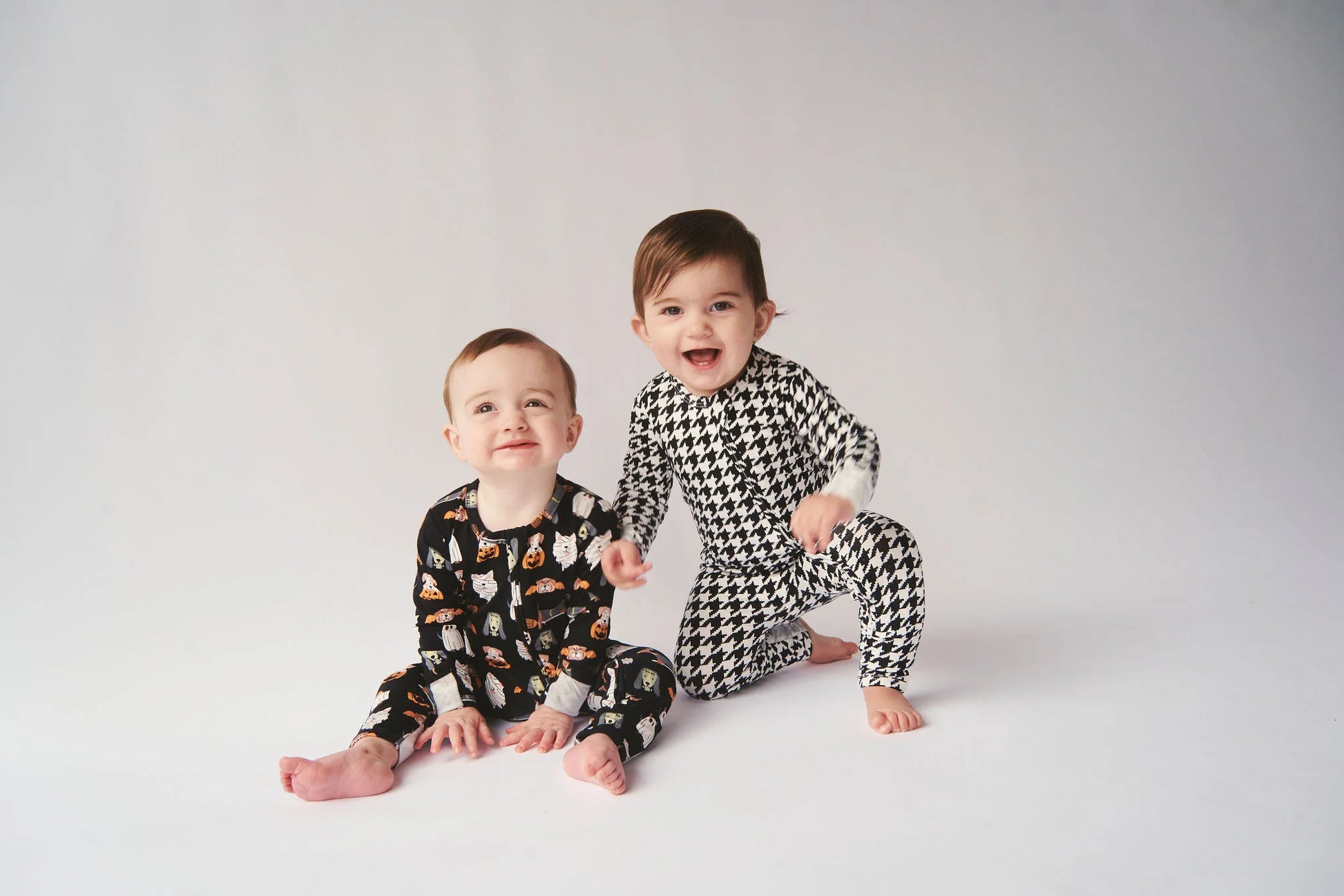 Houndstooth Bamboo Sleeper
