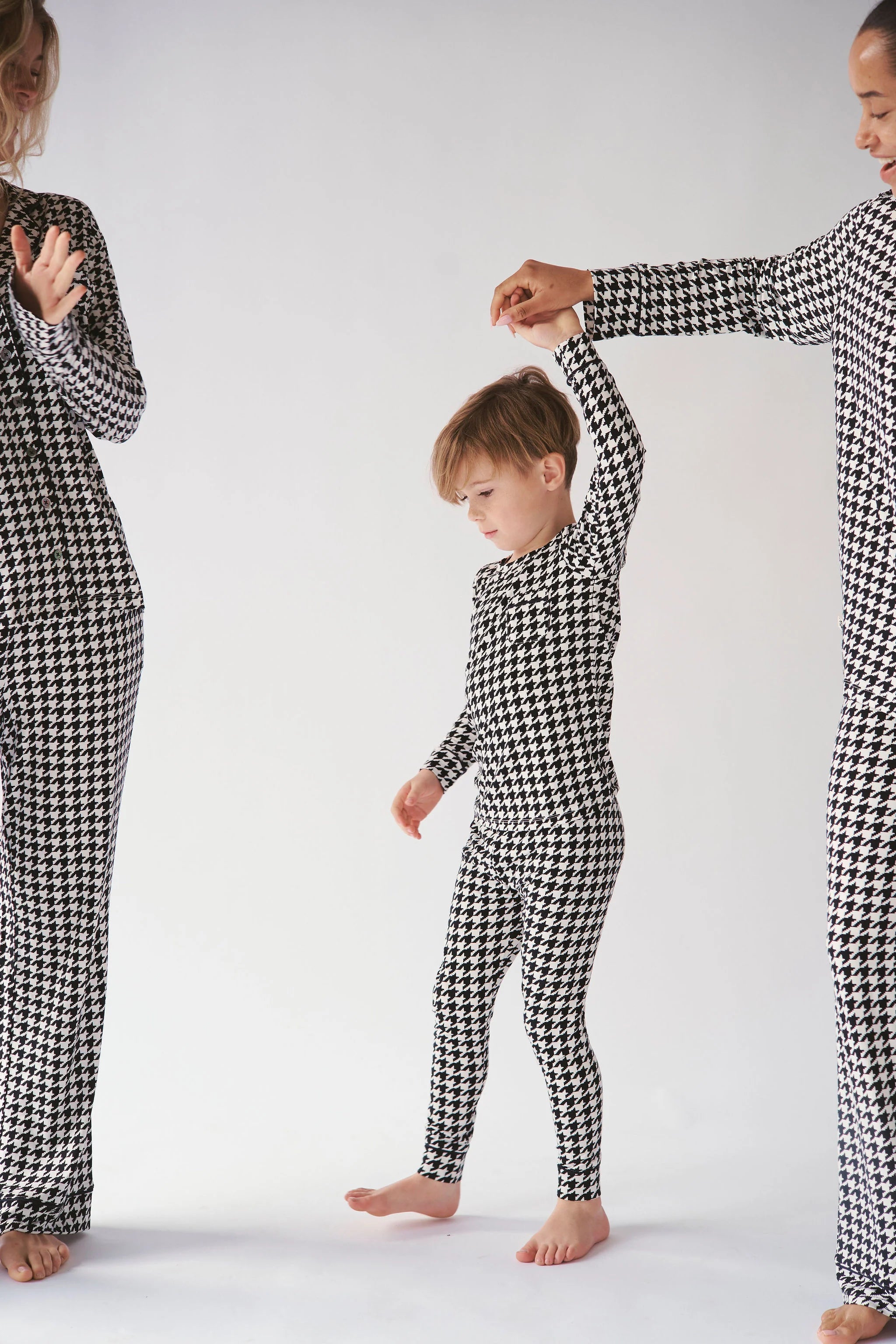 Houndstooth Bamboo Pjs