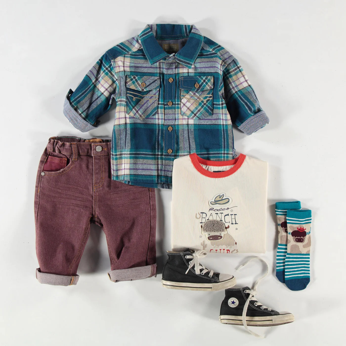 Rusty Brown Jean, Baby