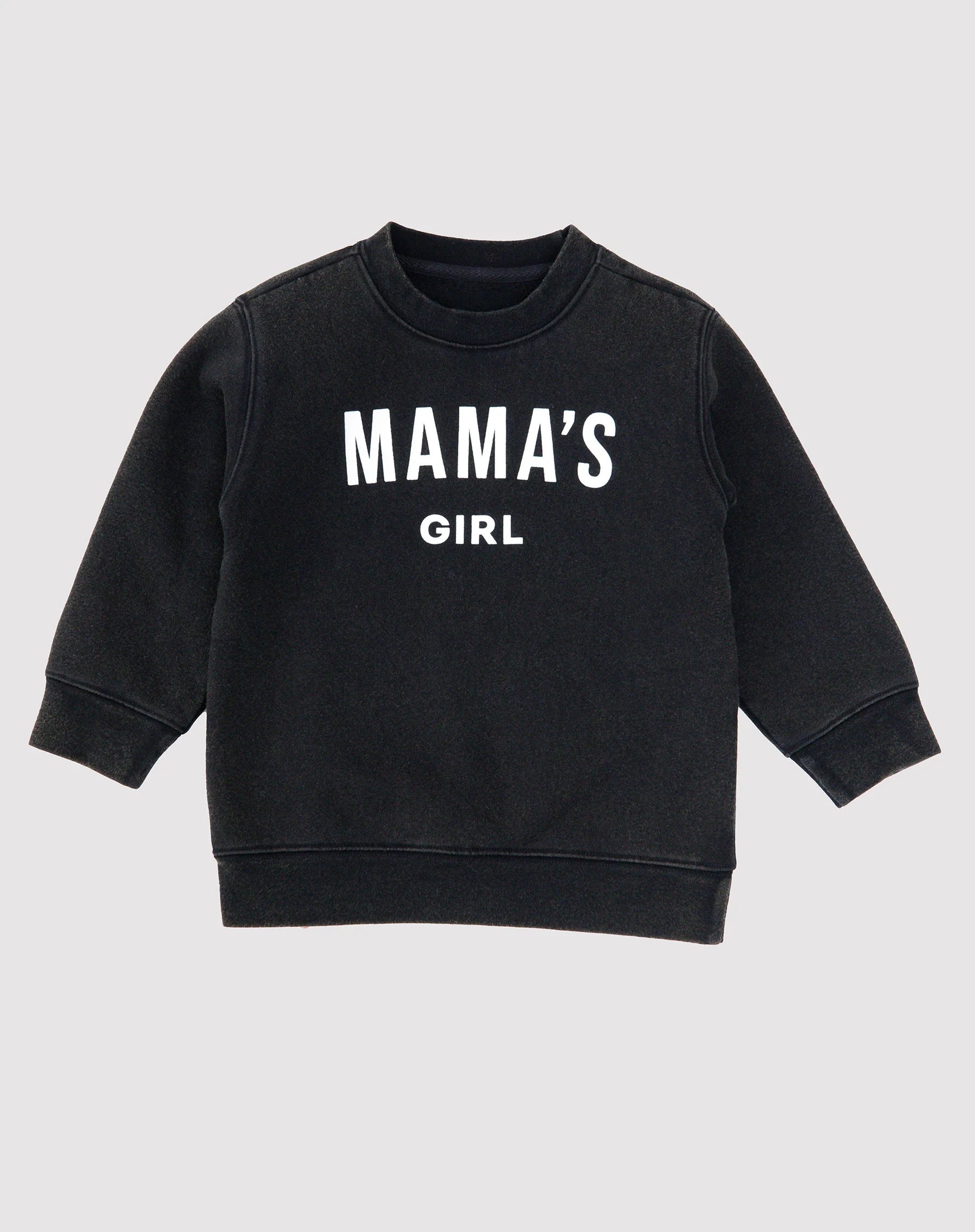 Mama's Girl Black Crewneck