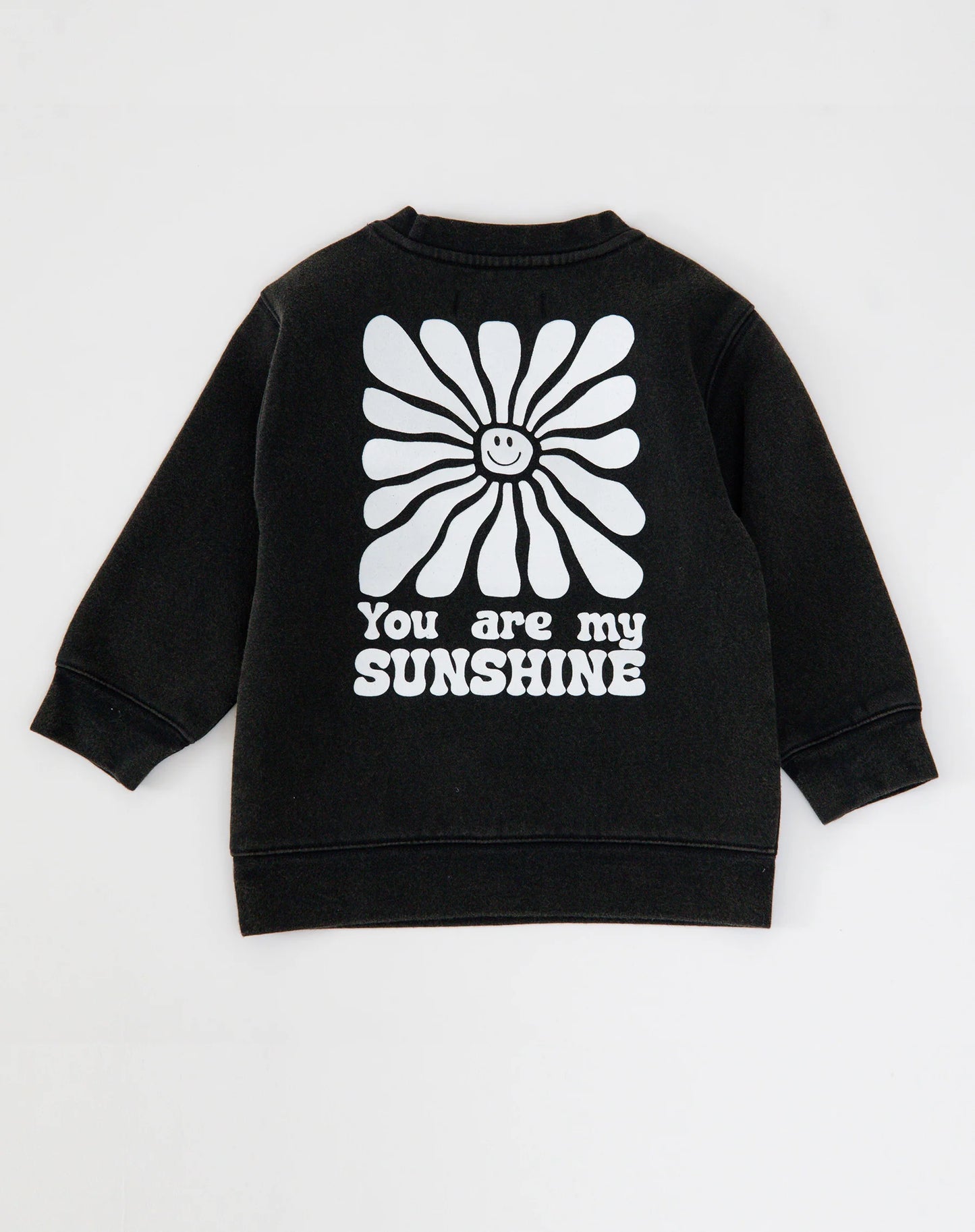 Sunshine Black Crewneck