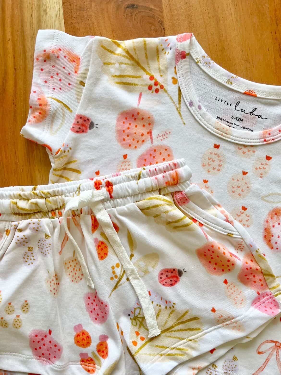 Dreamy Garden Bamboo Short Set