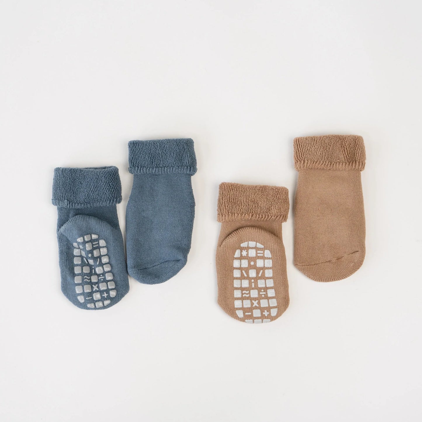 Non-Slip Socks | (2Pk) 0-1YR Old