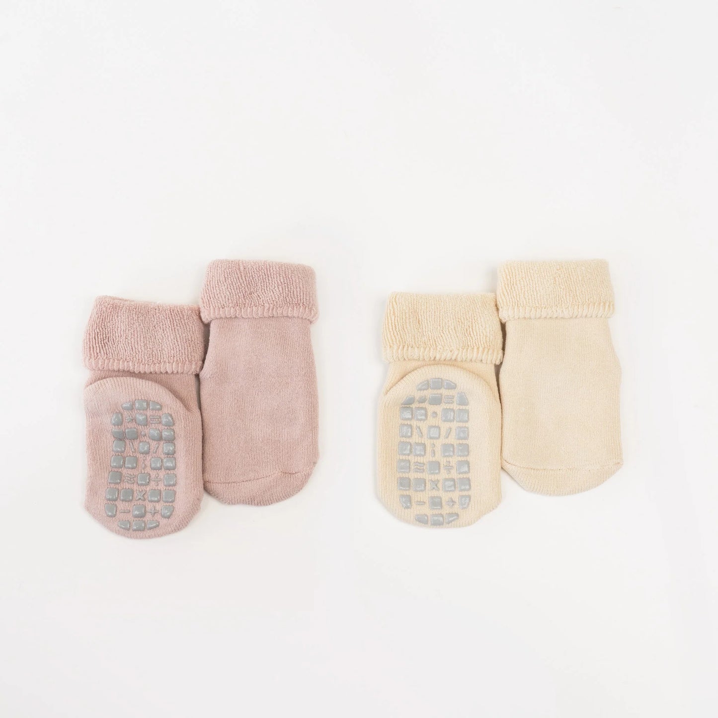 Non-Slip Socks | (2Pk) 0-1YR Old