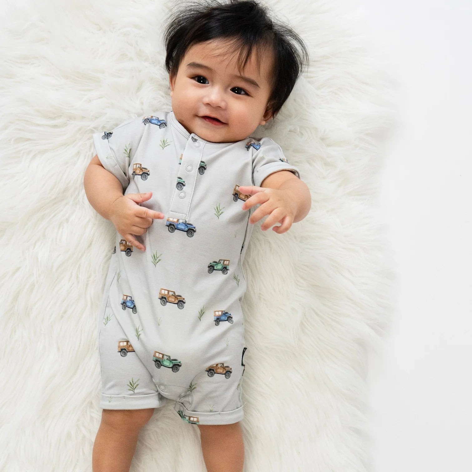 Shortall Romper - Jeeps
