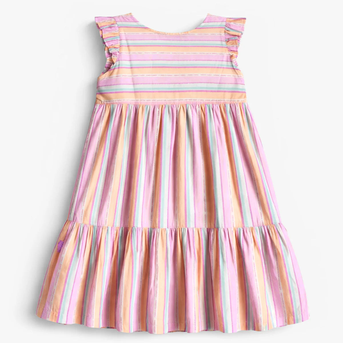 Sunset Sorbet Stripe Dress