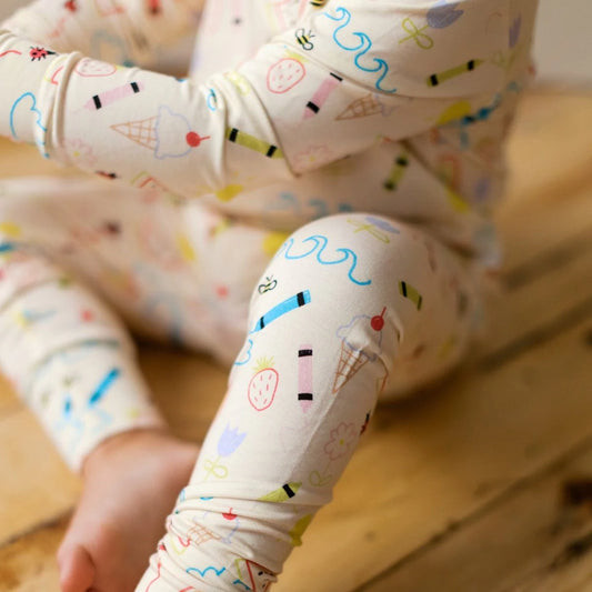 Doodles Bamboo PJ Set