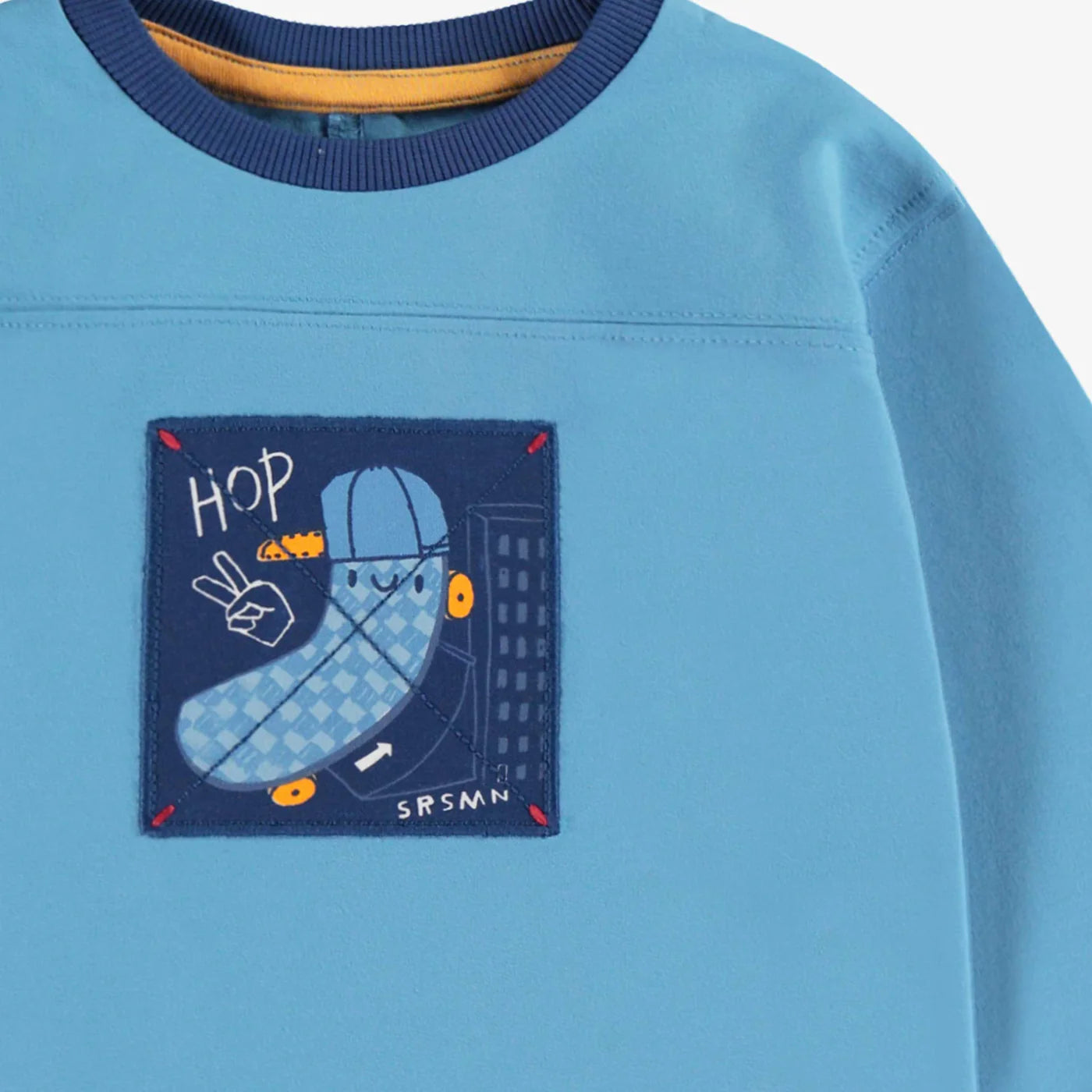 Blue Hop Crewneck