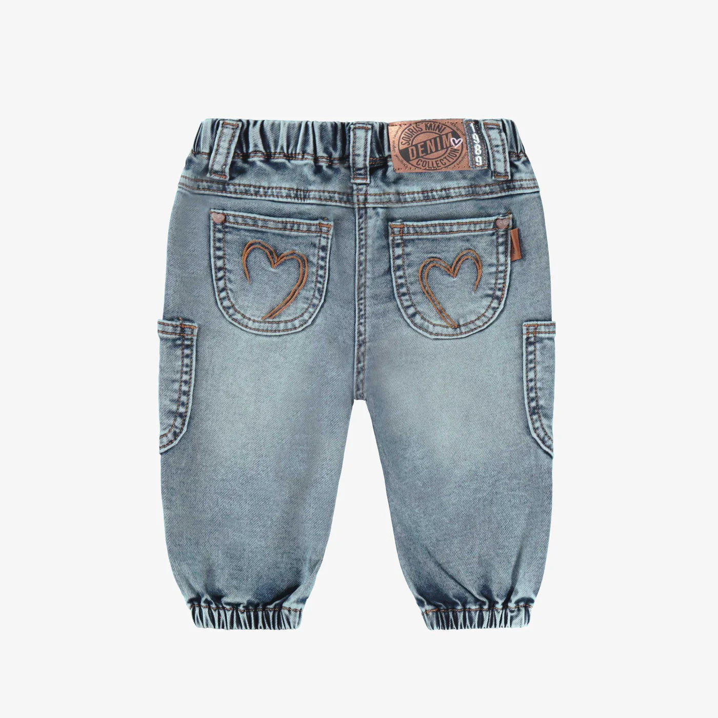 Denim Cargo Jogger Baby