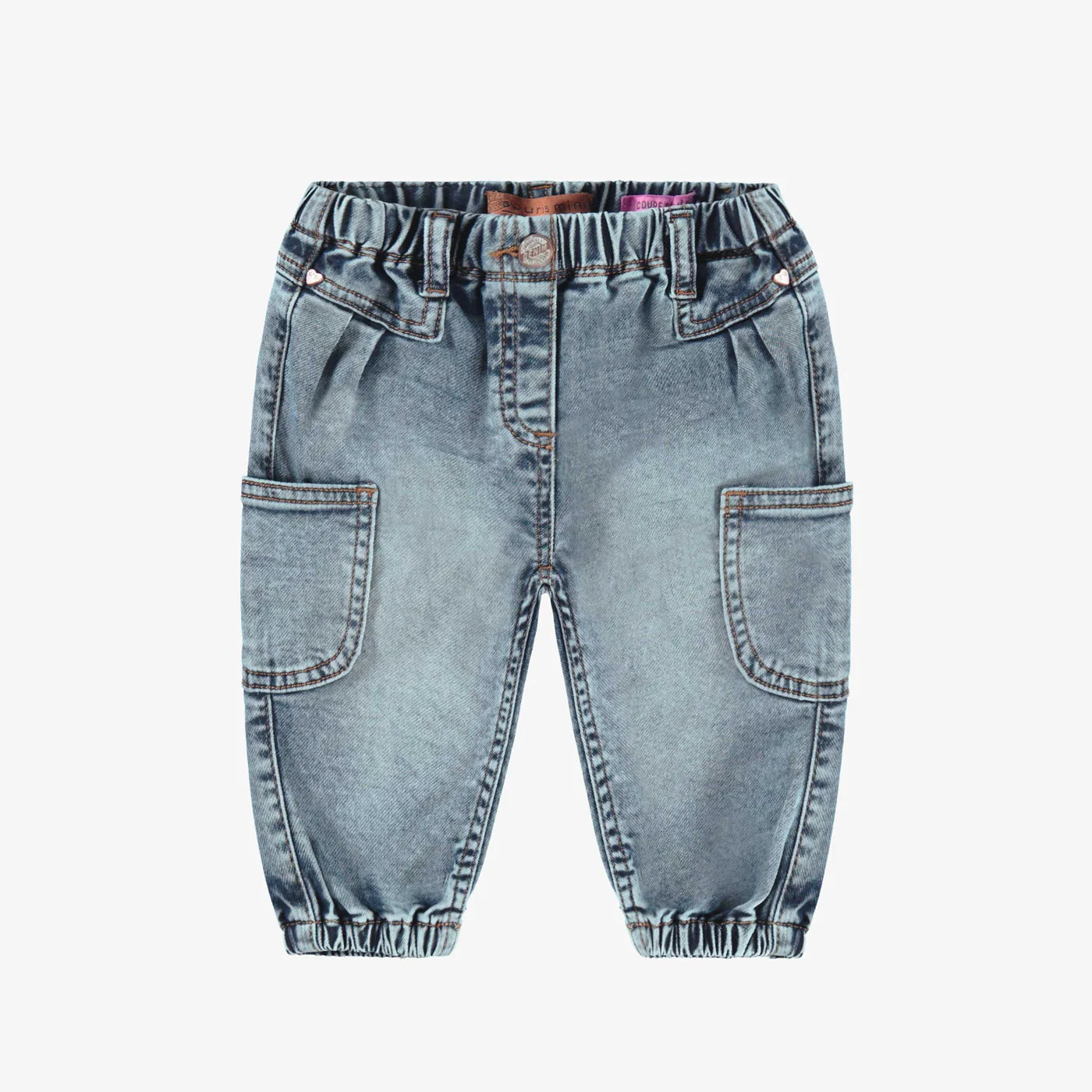 Denim Cargo Jogger Baby