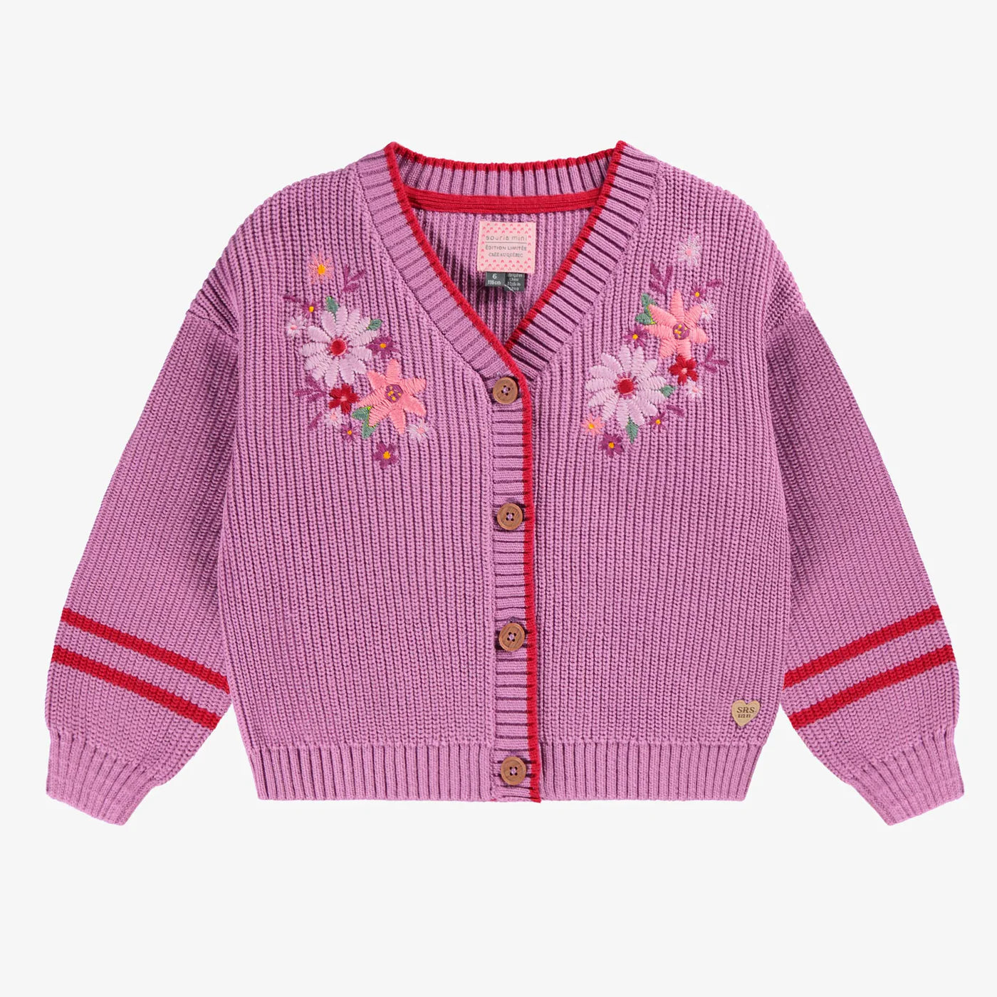 Floral Knit Cardigan