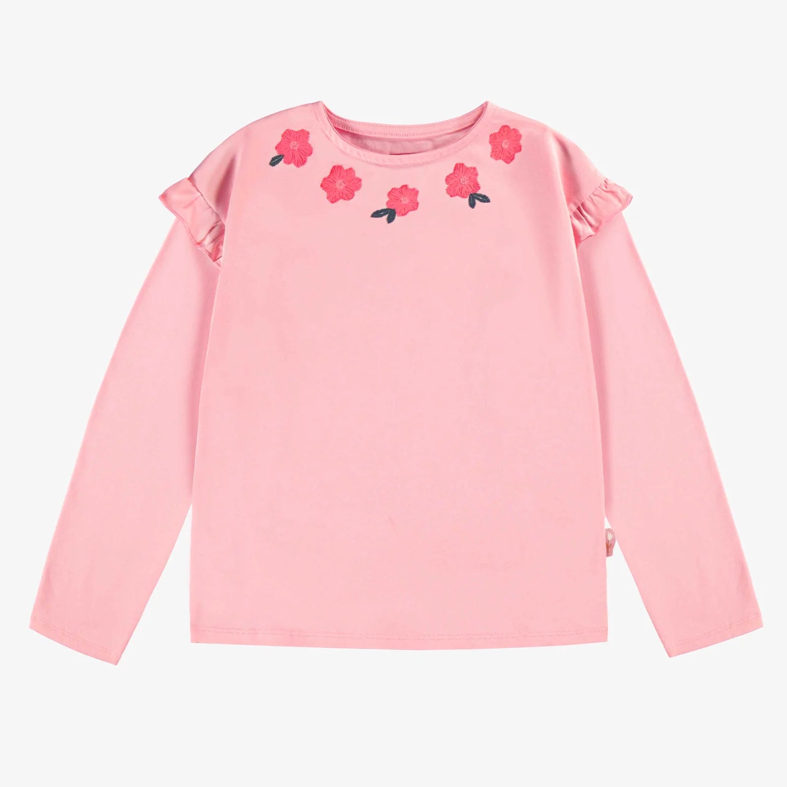 Pinky Floral Long-Sleeve
