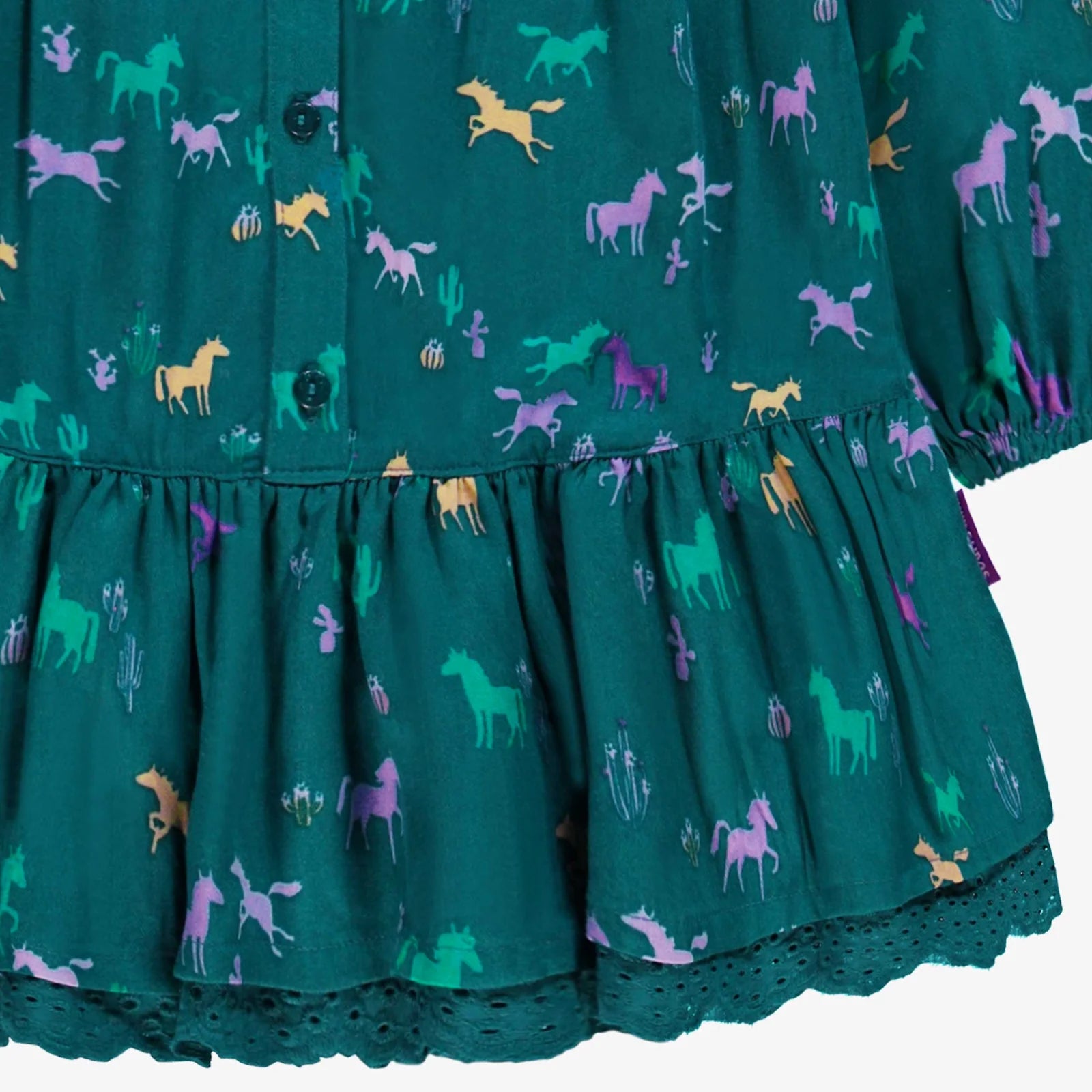 Turquoise Pony Dress