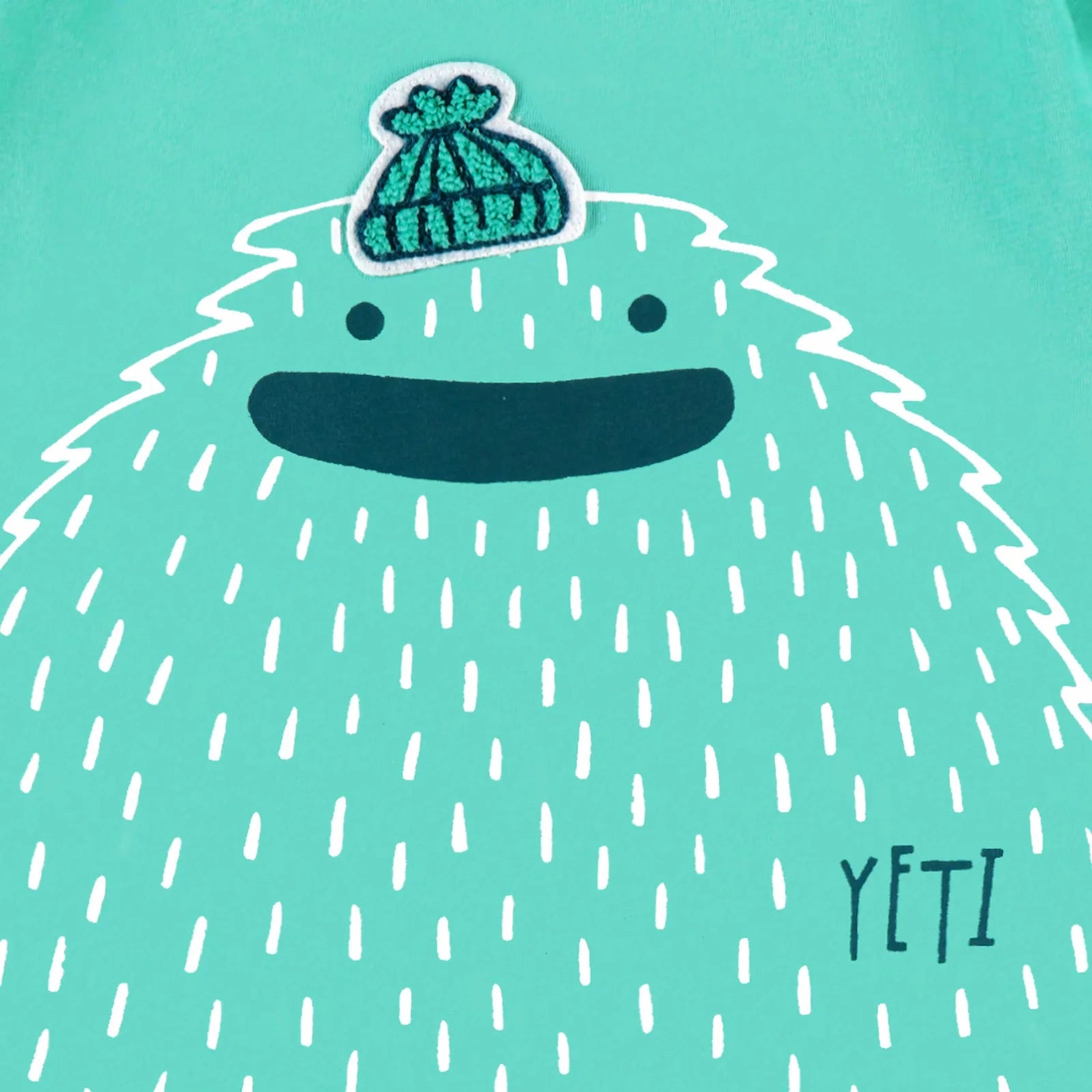Turquoise Yeti Long-Sleeve