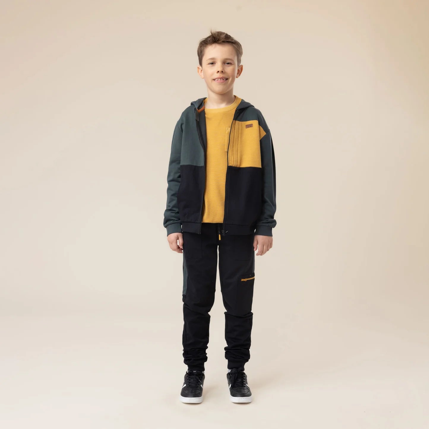 Evergreen Colourblock Hoodie