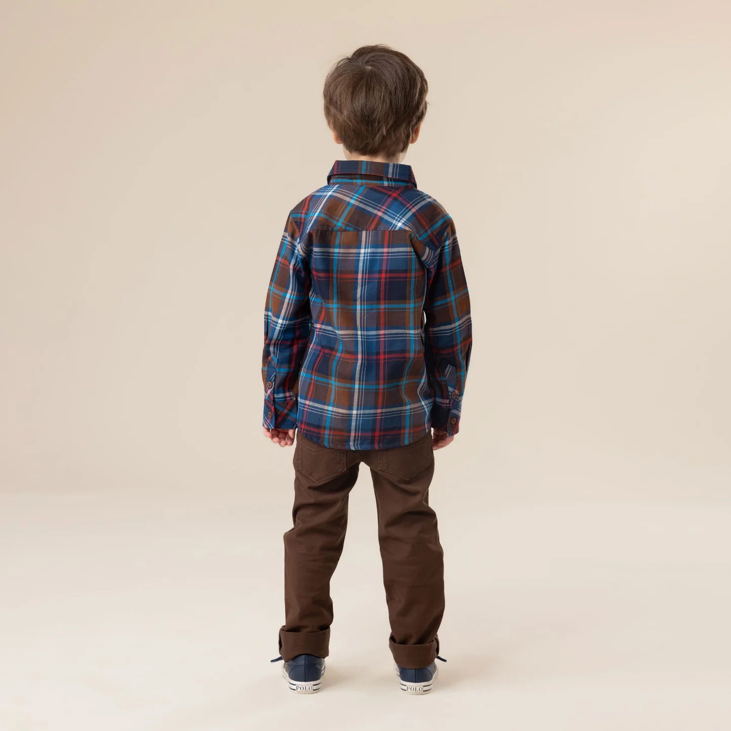 Campfire Plaid Button-Up
