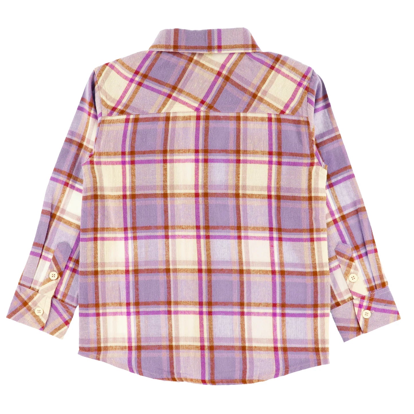 Lavender Harvest Plaid Shirt