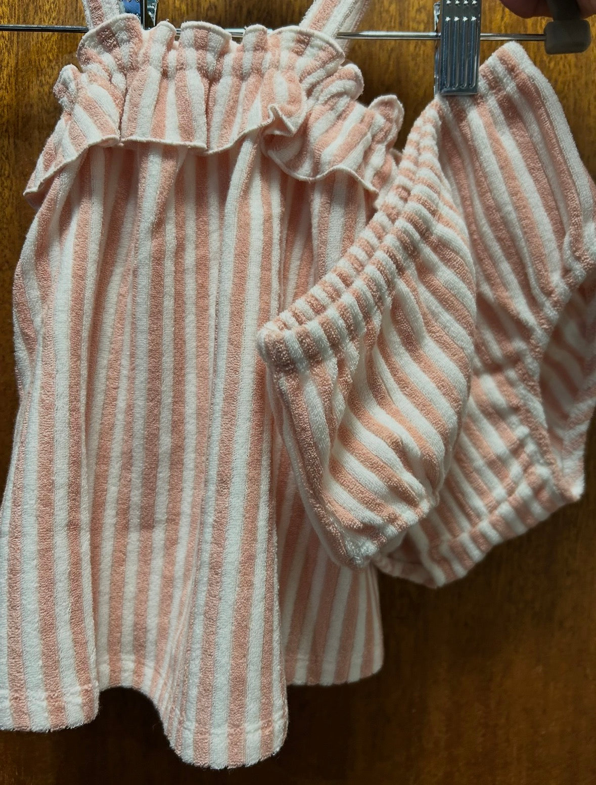 Rose Terry Dress + Bloomer Set