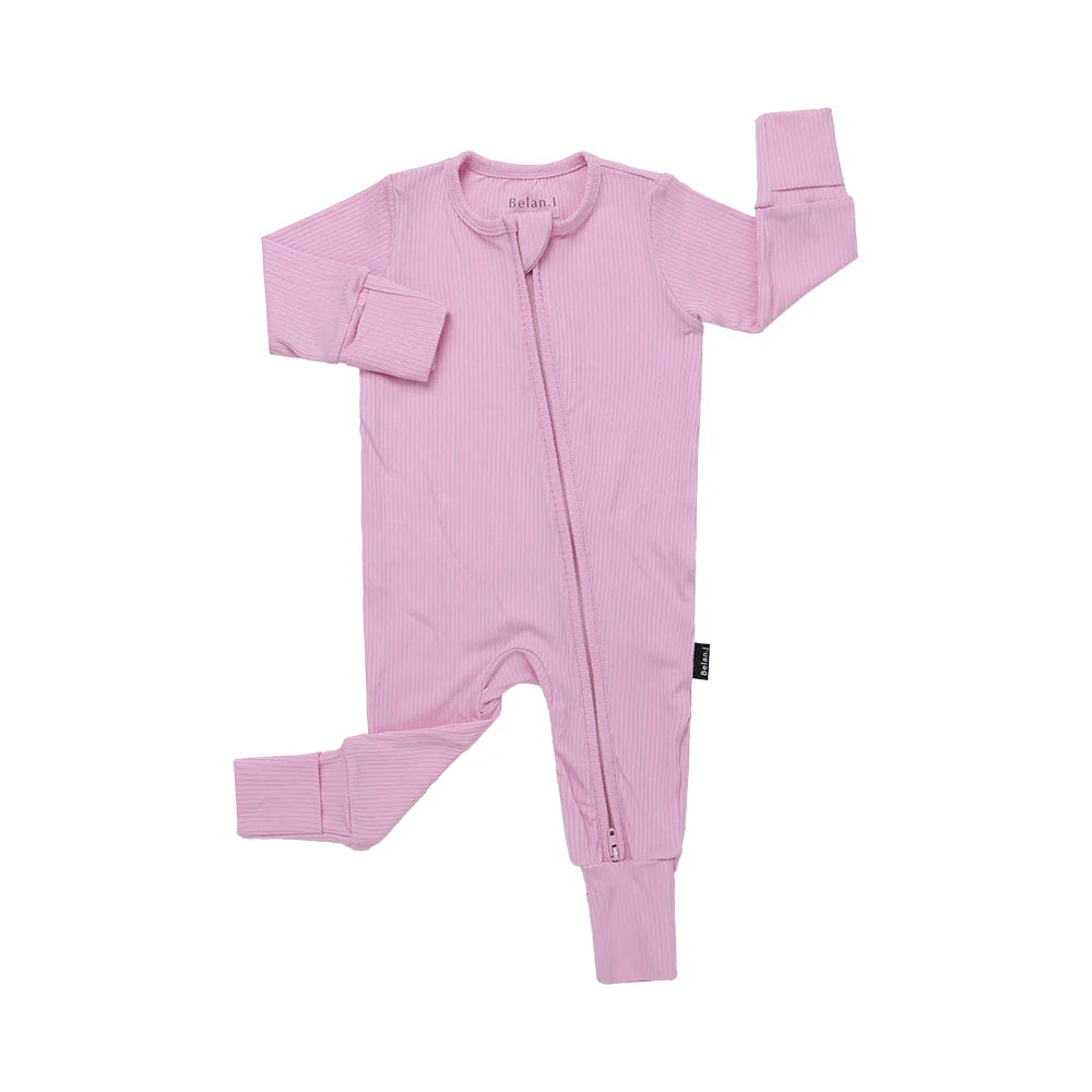 Sleeper with Fold Over Cuffs - Pastel Orchid