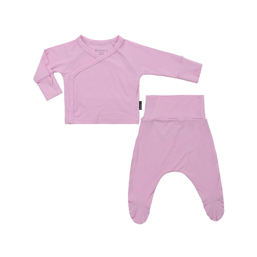 Bamboo Kimono Set - Pastel Orchid