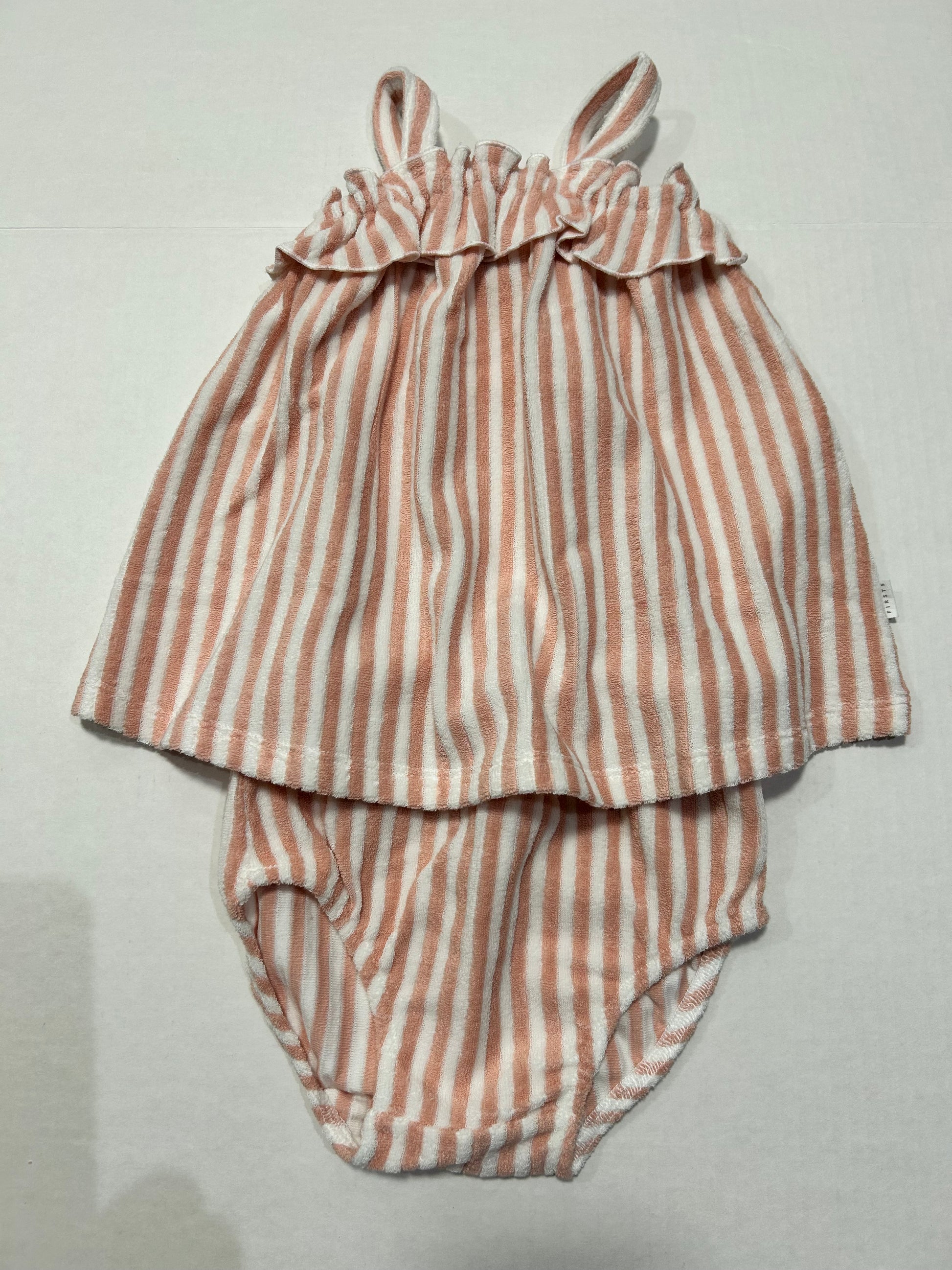 Rose Terry Dress + Bloomer Set