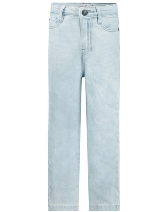 Light Wash Straight-Leg Jean
