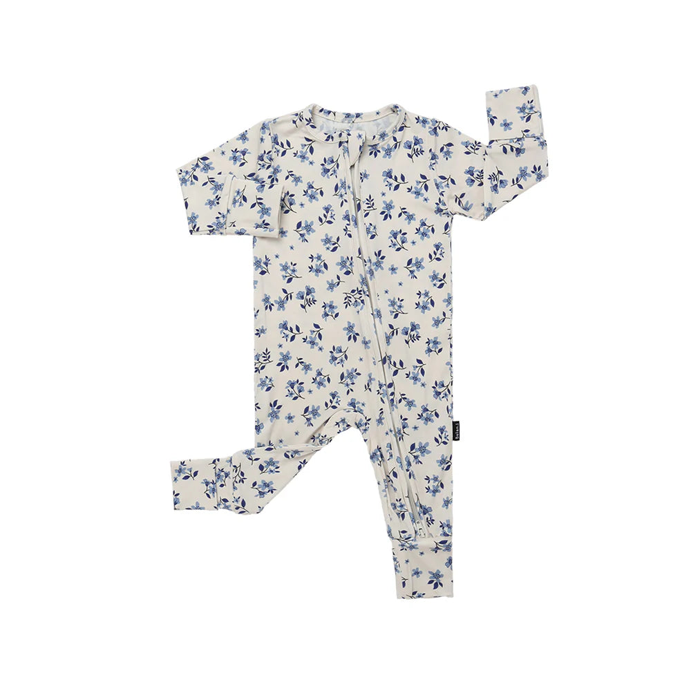 Sleeper with Fold Over Cuffs - Bluebell