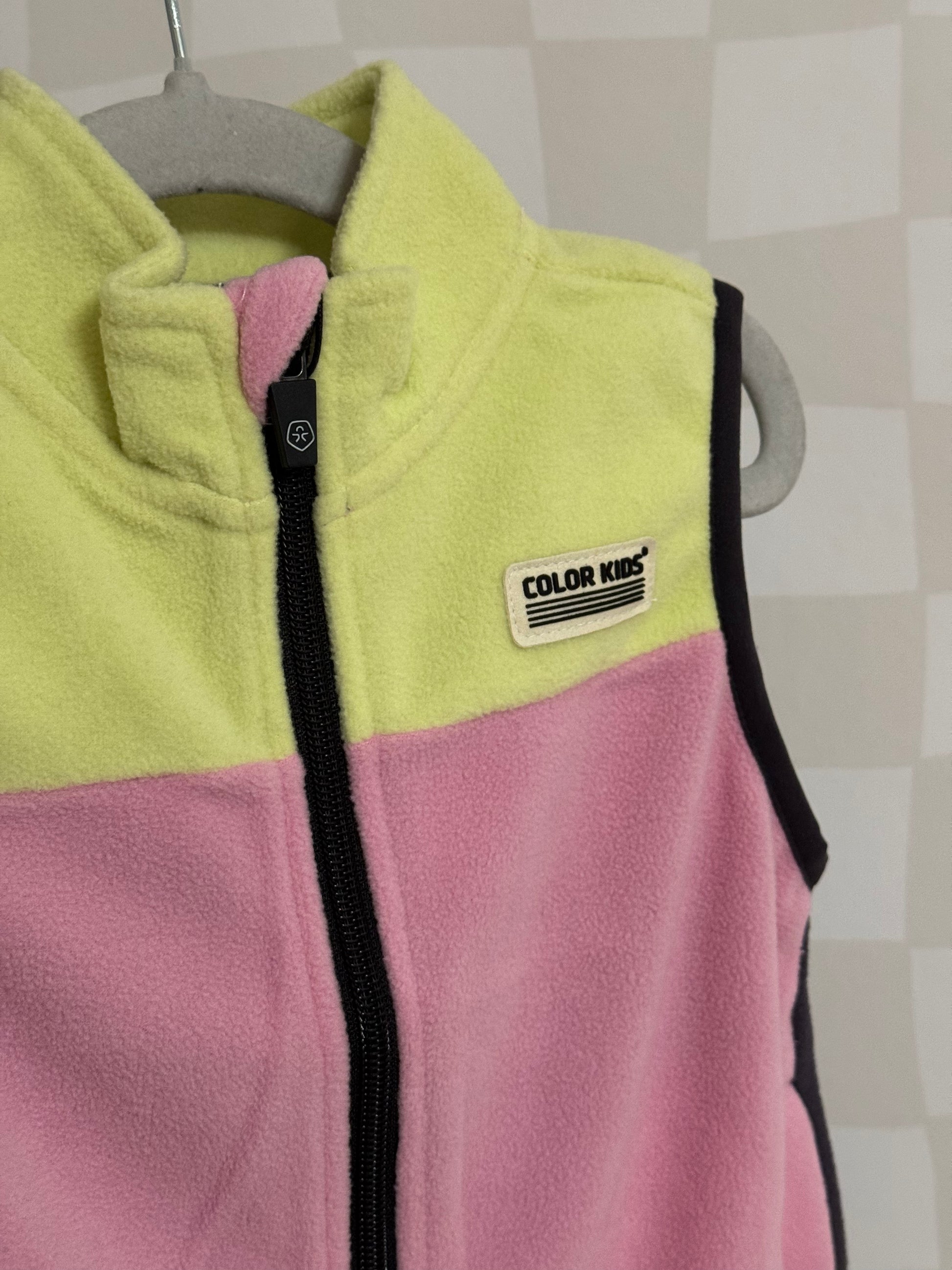 Lime 3 Colorblock Vests