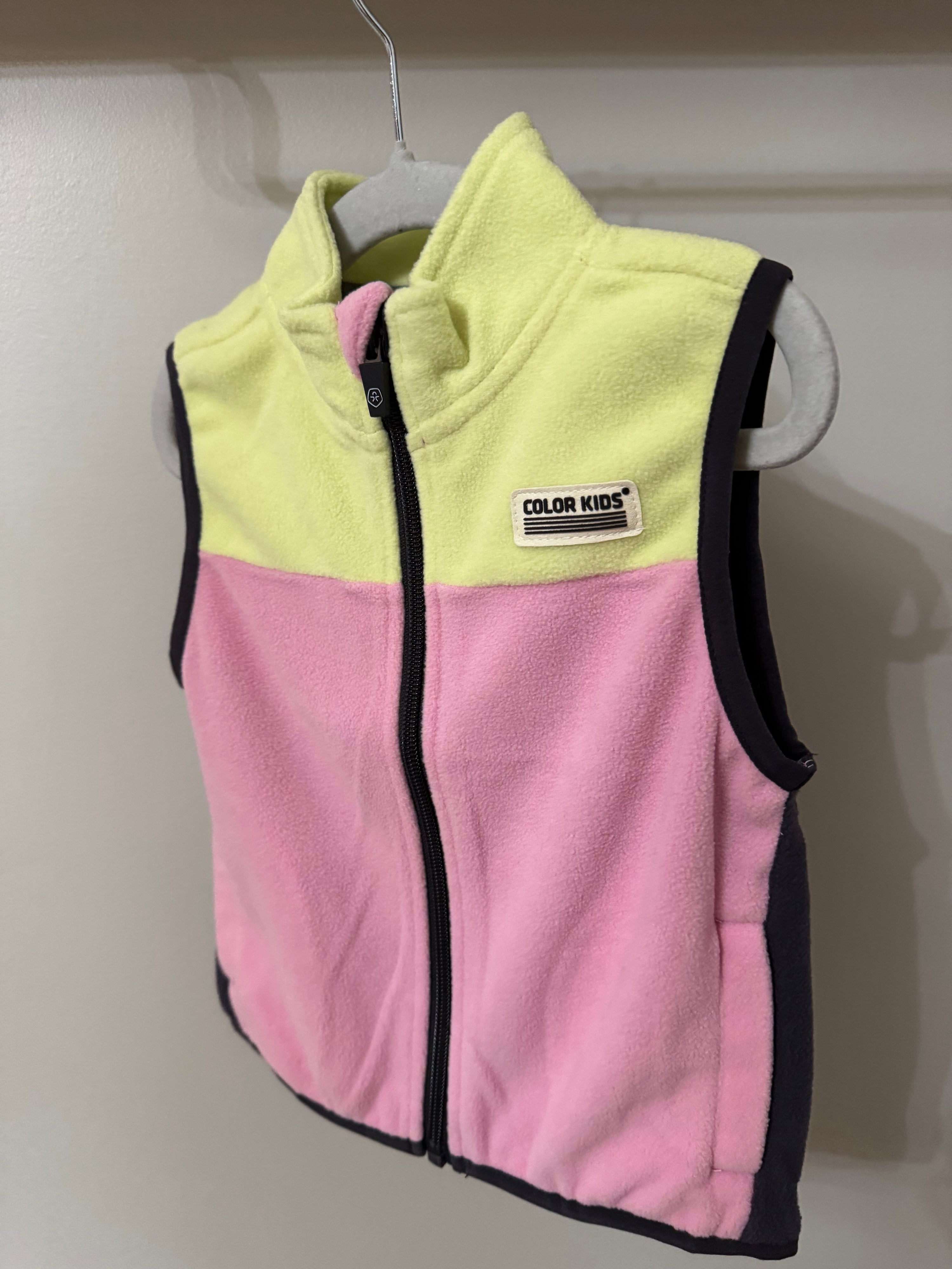 Lime 3 Colorblock Vests
