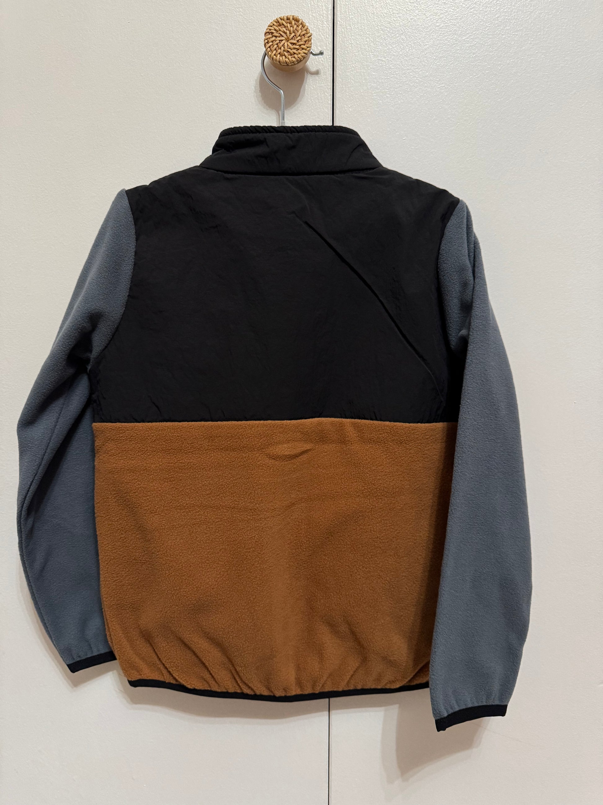 Mocha Waterproof Poly/Fleece Jacket