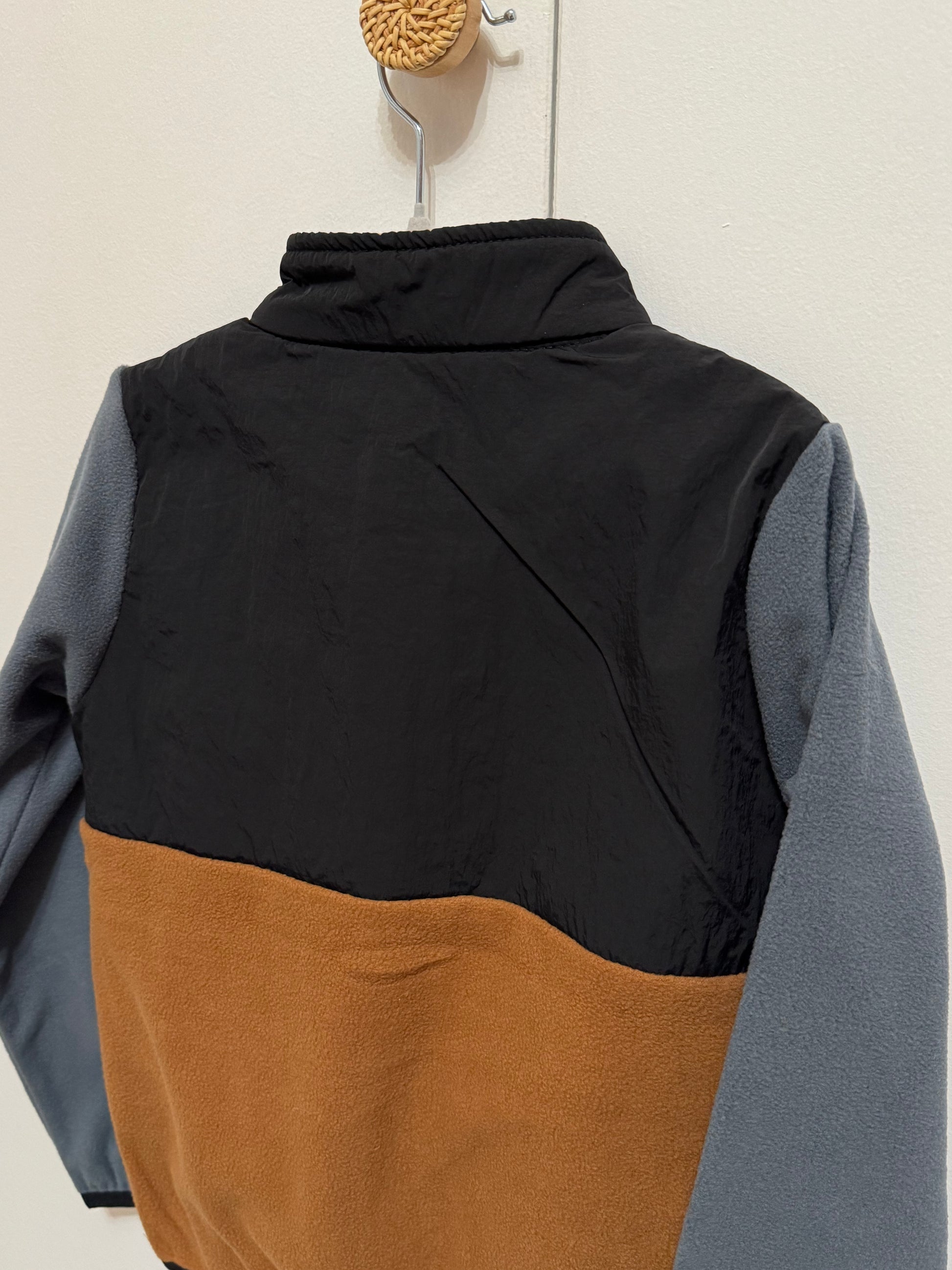 Mocha Waterproof Poly/Fleece Jacket