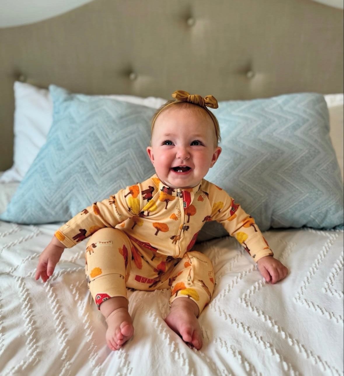 Autumn Farm Romper