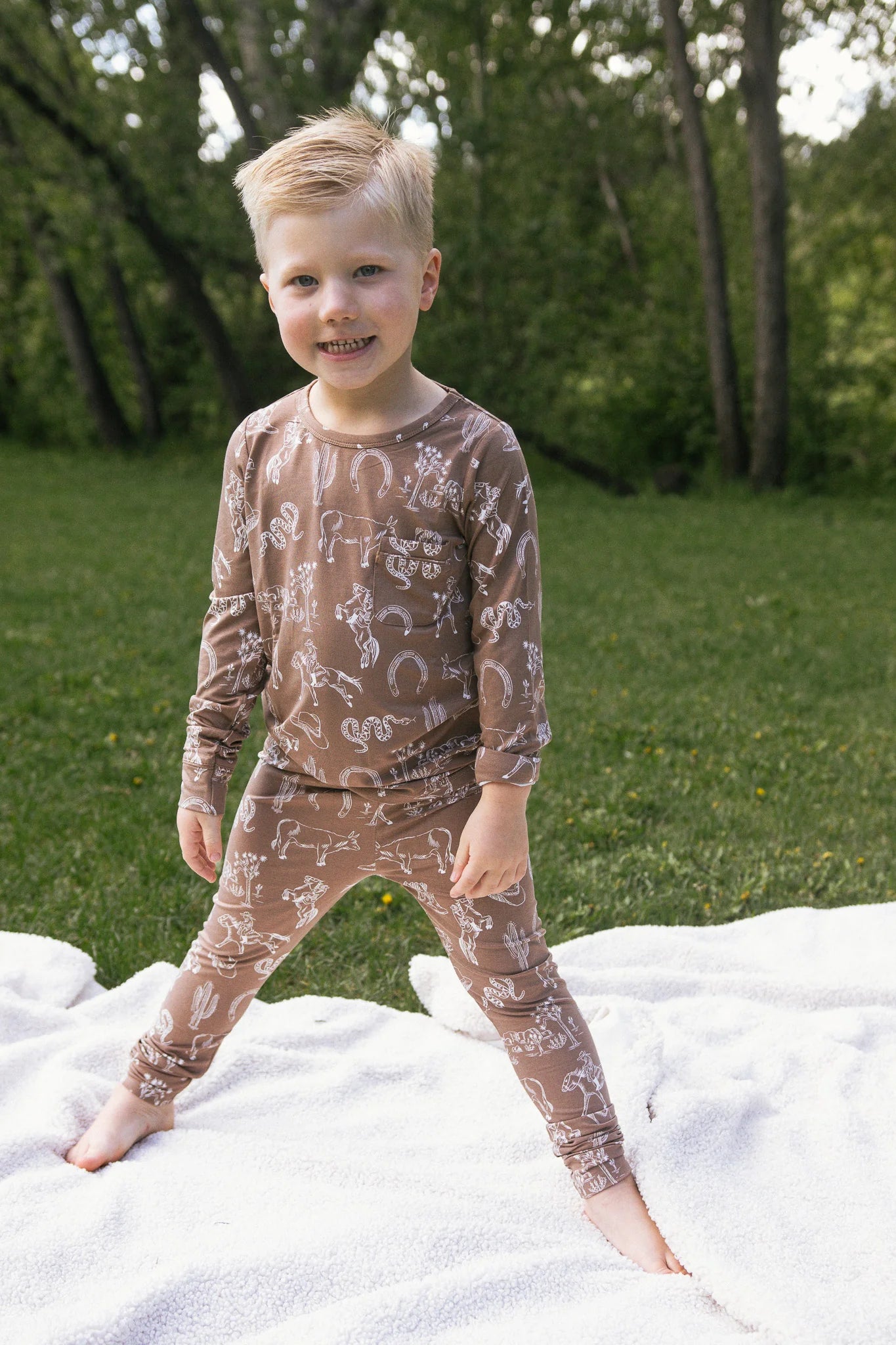 Giddy Up Bamboo 2 pc Pyjama