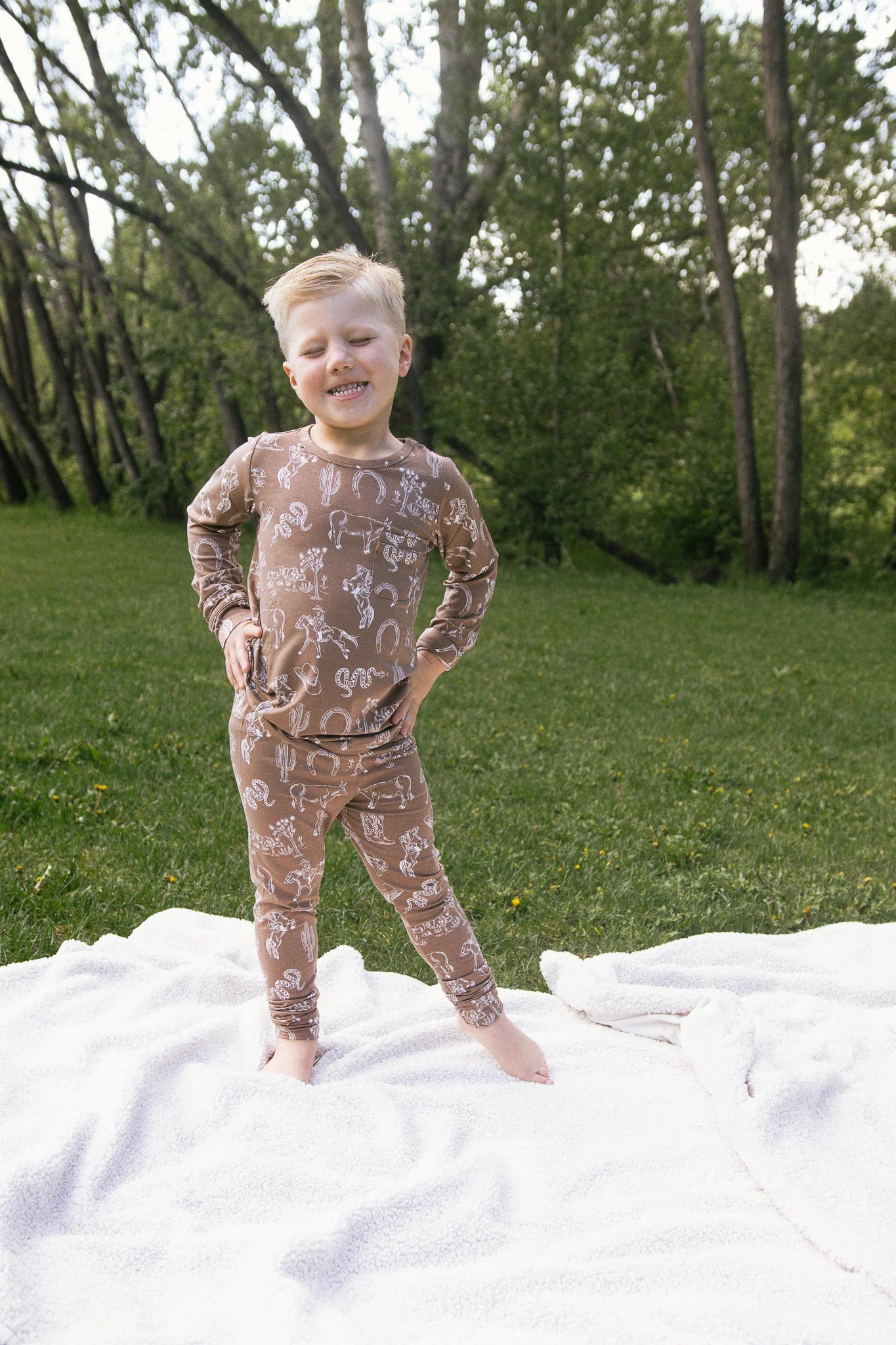 Giddy Up Bamboo 2 pc Pyjama
