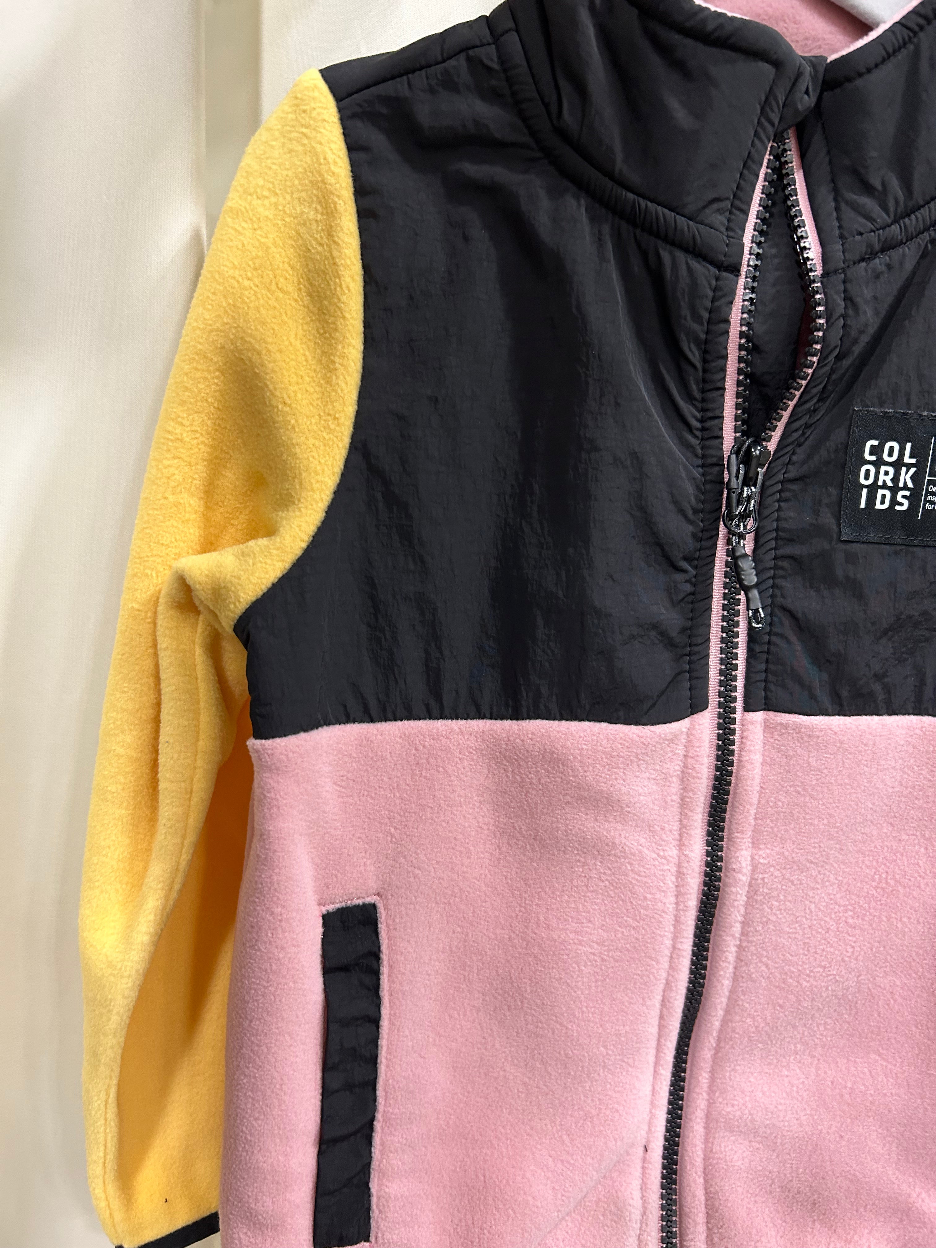 Coral Blush Waterproof Poly/Fleece Jacket