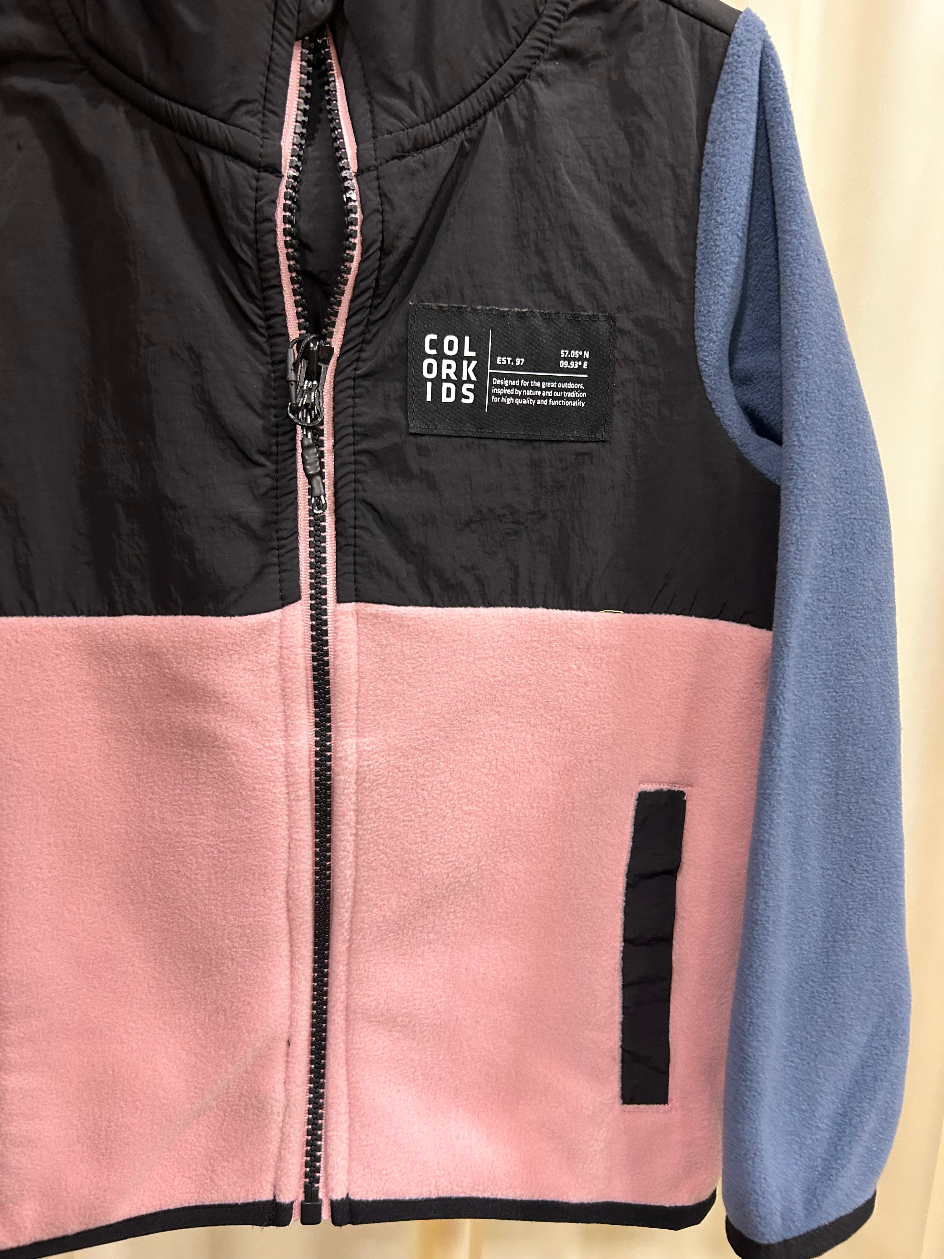 Coral Blush Waterproof Poly/Fleece Jacket