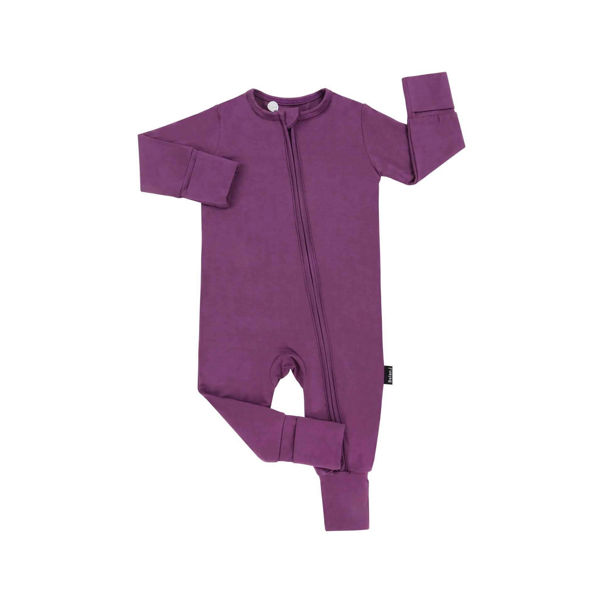 Footless Sleeper - Deep Plum
