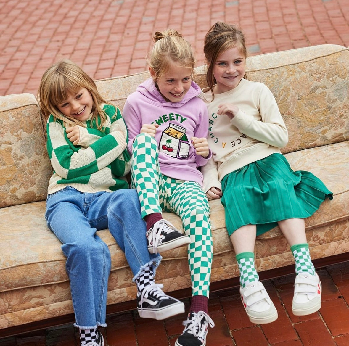 Shamrock Checkered Leggings