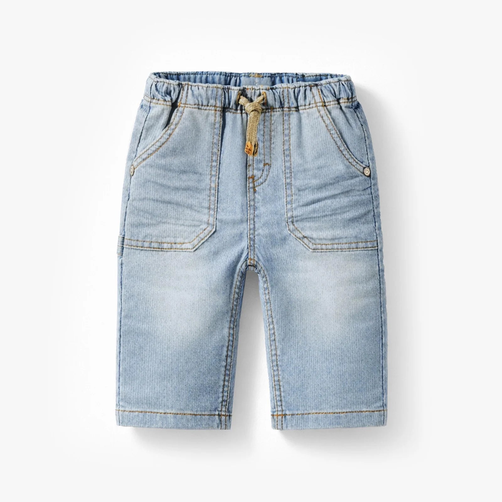 Pale Blue Striped Jean - Baby