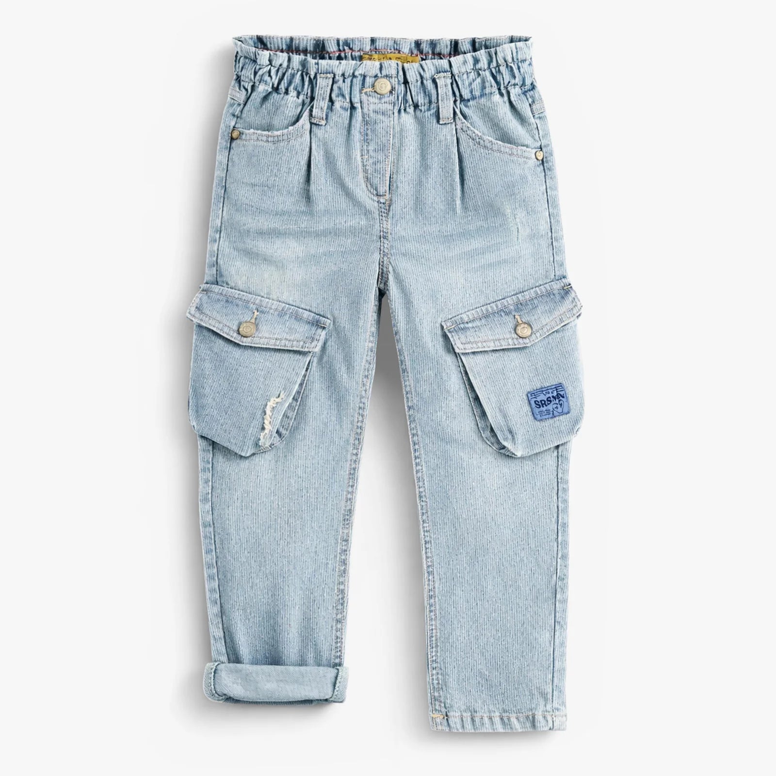 Pinstripe Cargo Jean Child