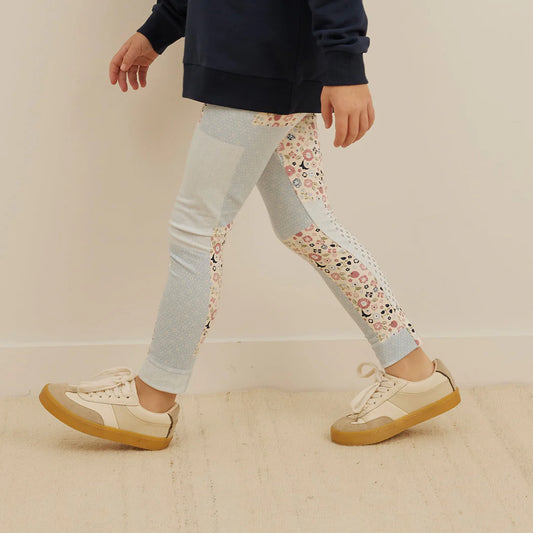 Floral Patchwork Leggings