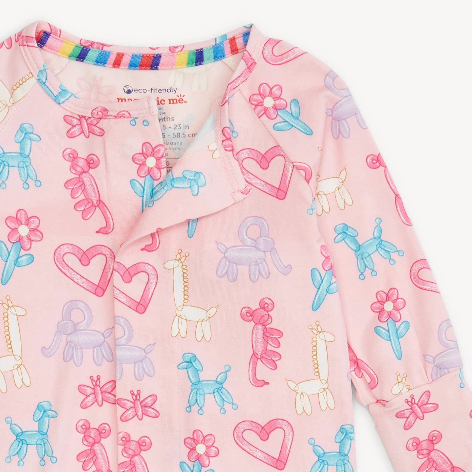 Glow-in-the-dark Pink Magnetic Sleeper